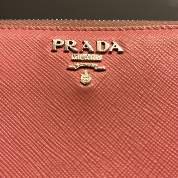 Prada Milano Made in Italy Pink Long Wallet - Picture 7 of 7
